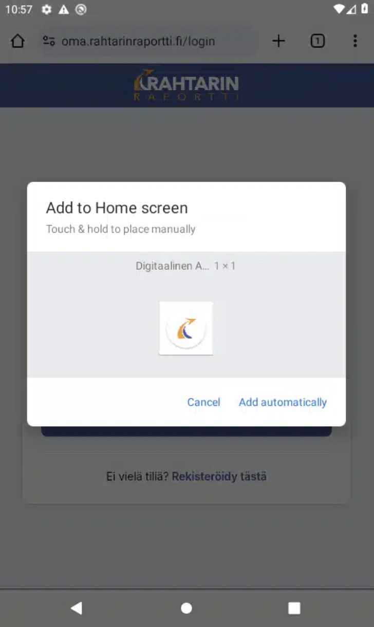 Android vaihe 4